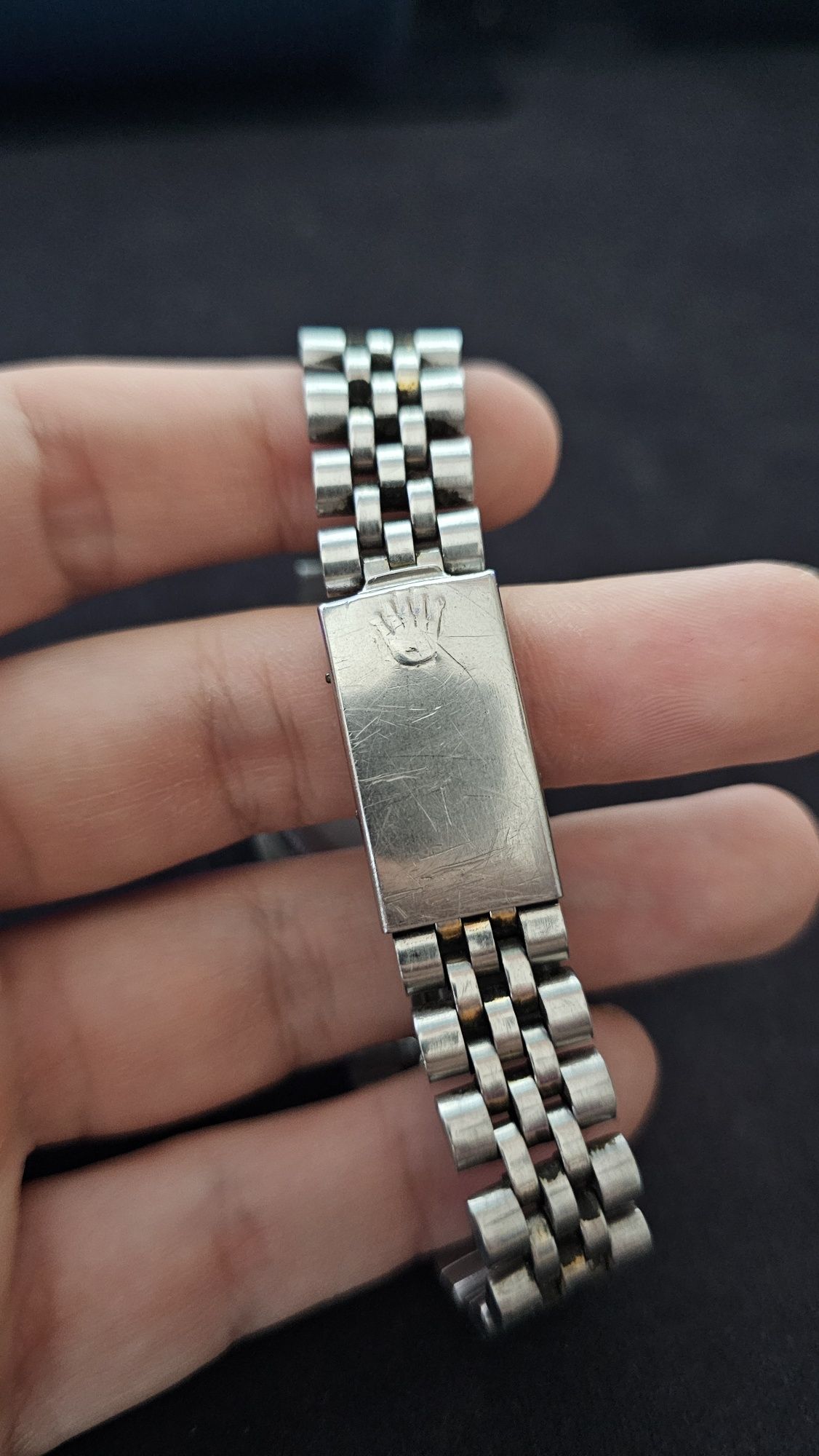 Relógio Rolex oyster perpetual date muita má condição
