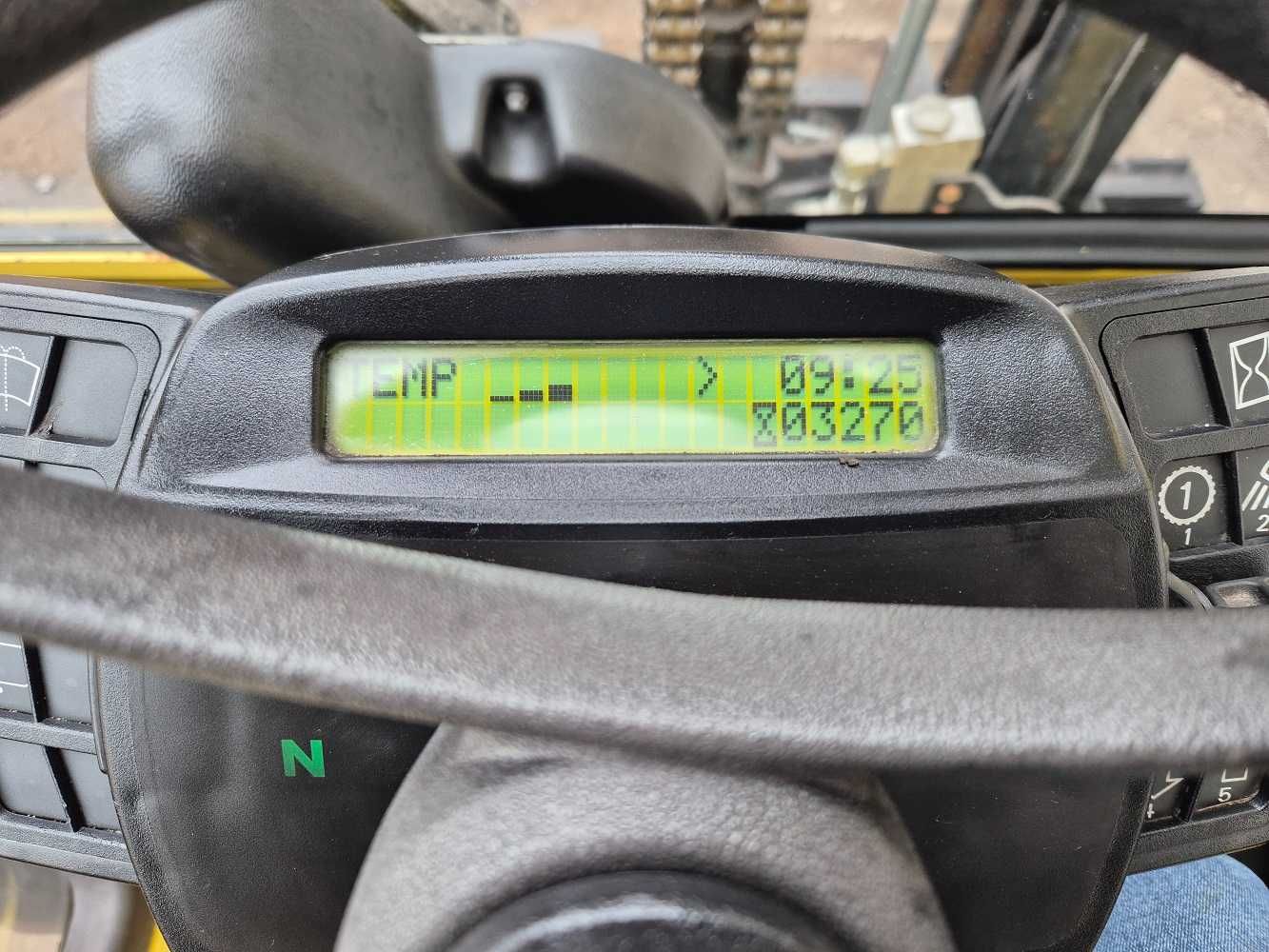 Hyster 5000kg • tylko 3000 mtg • wolny skok • kabina • wózek widłowy