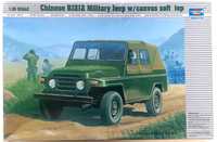 Model plastikowy CHINESE BJ212 Military Jeep + PE 35606 1/35 TRUMPETER