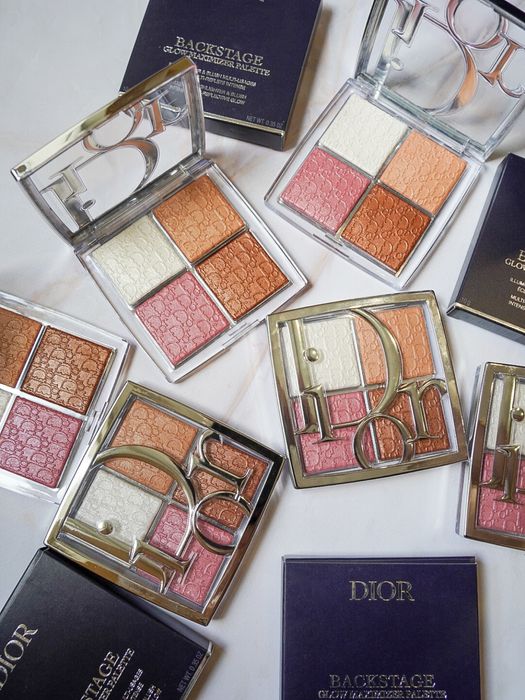 Палетка хайлайтерів для обличчя dior backstage 001