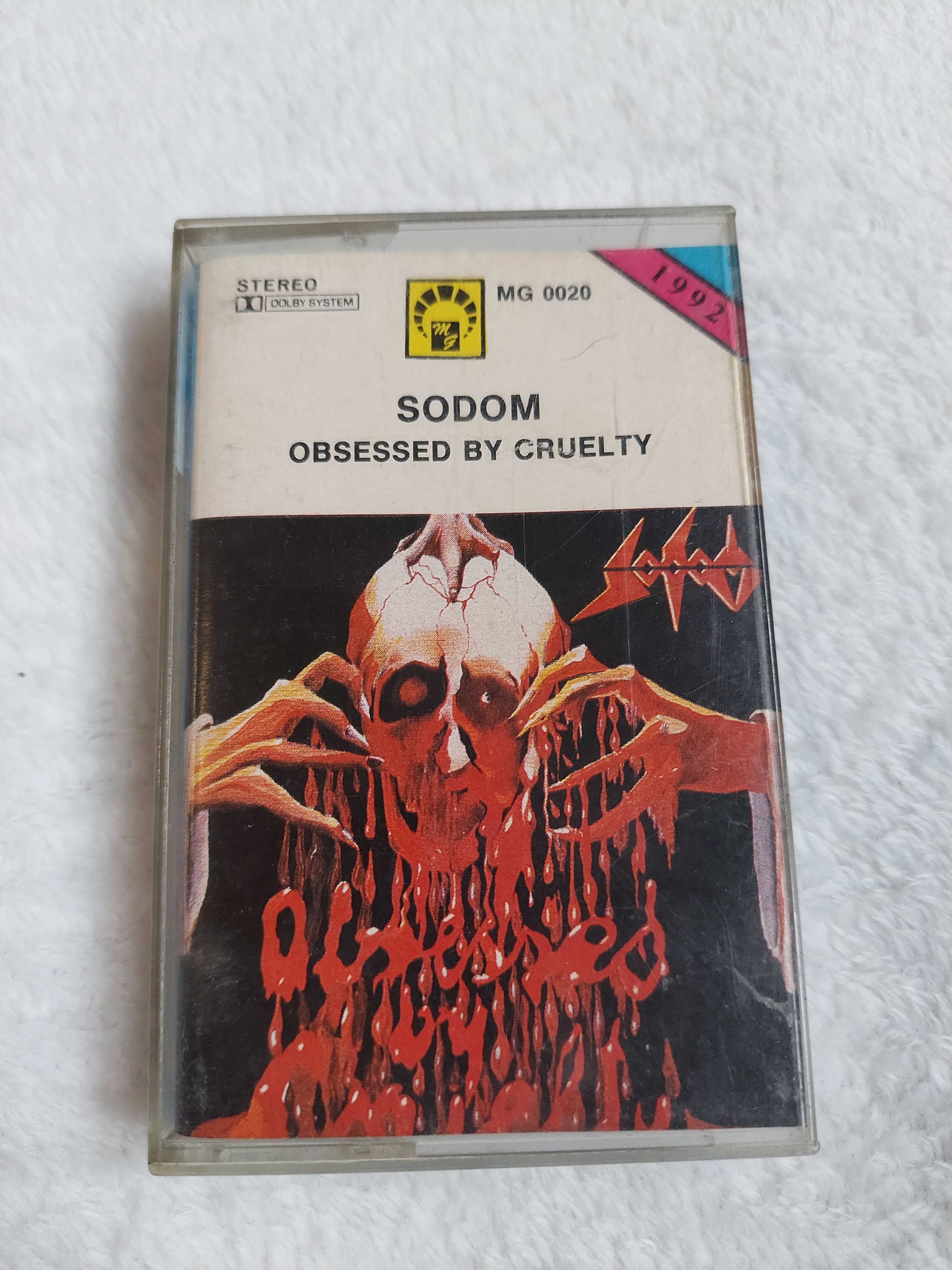 Kaseta magnetofonowa  Sodom obseessed by cruelty