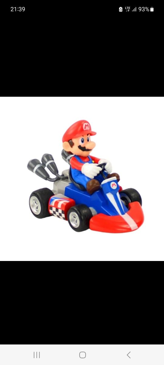 Mario Bros samochód zabawka prezent mikołajki święta