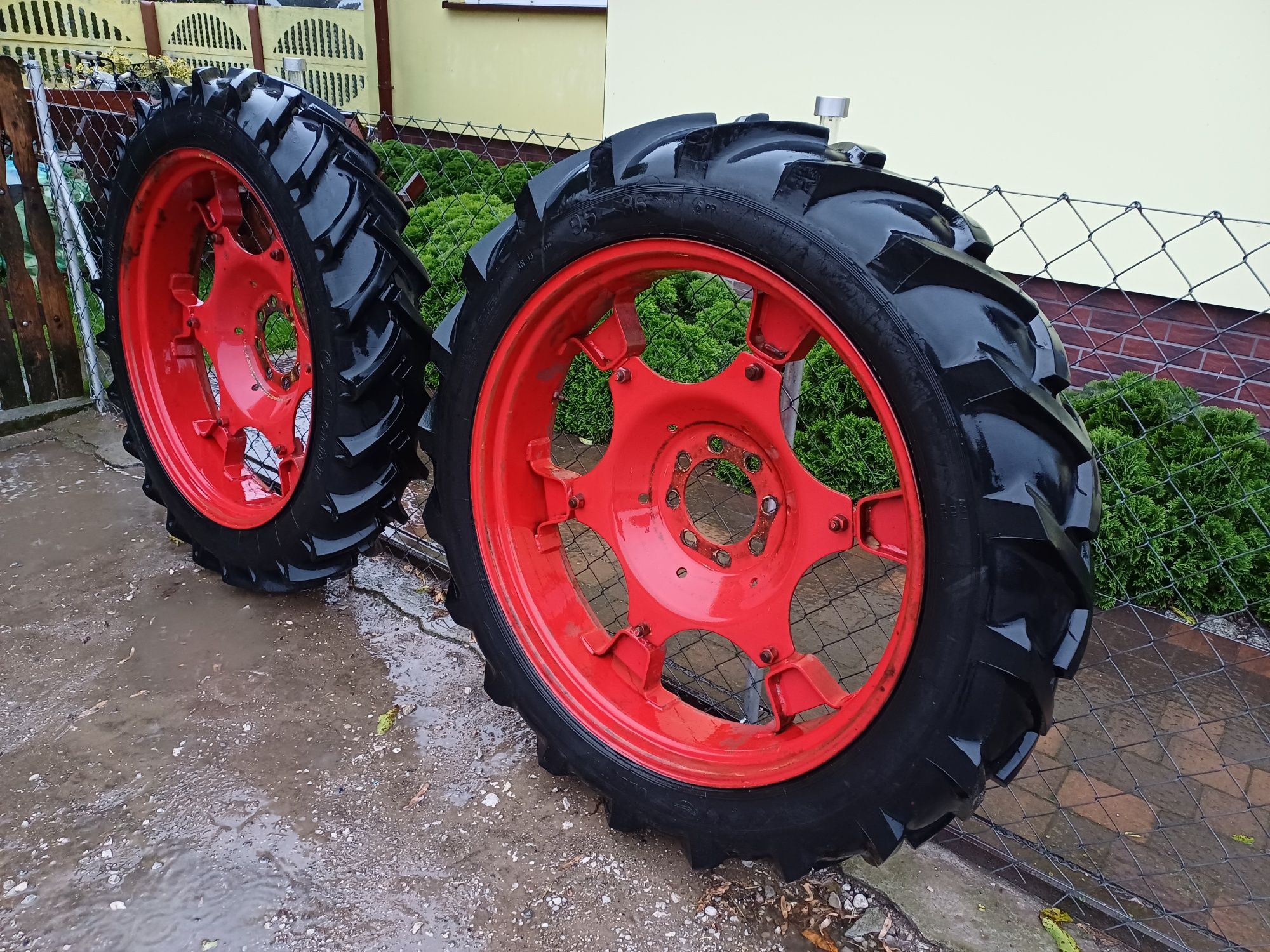 Wąskie koła 9.5 - 36 do międzyrzędzi Ursus C-360, Zetor