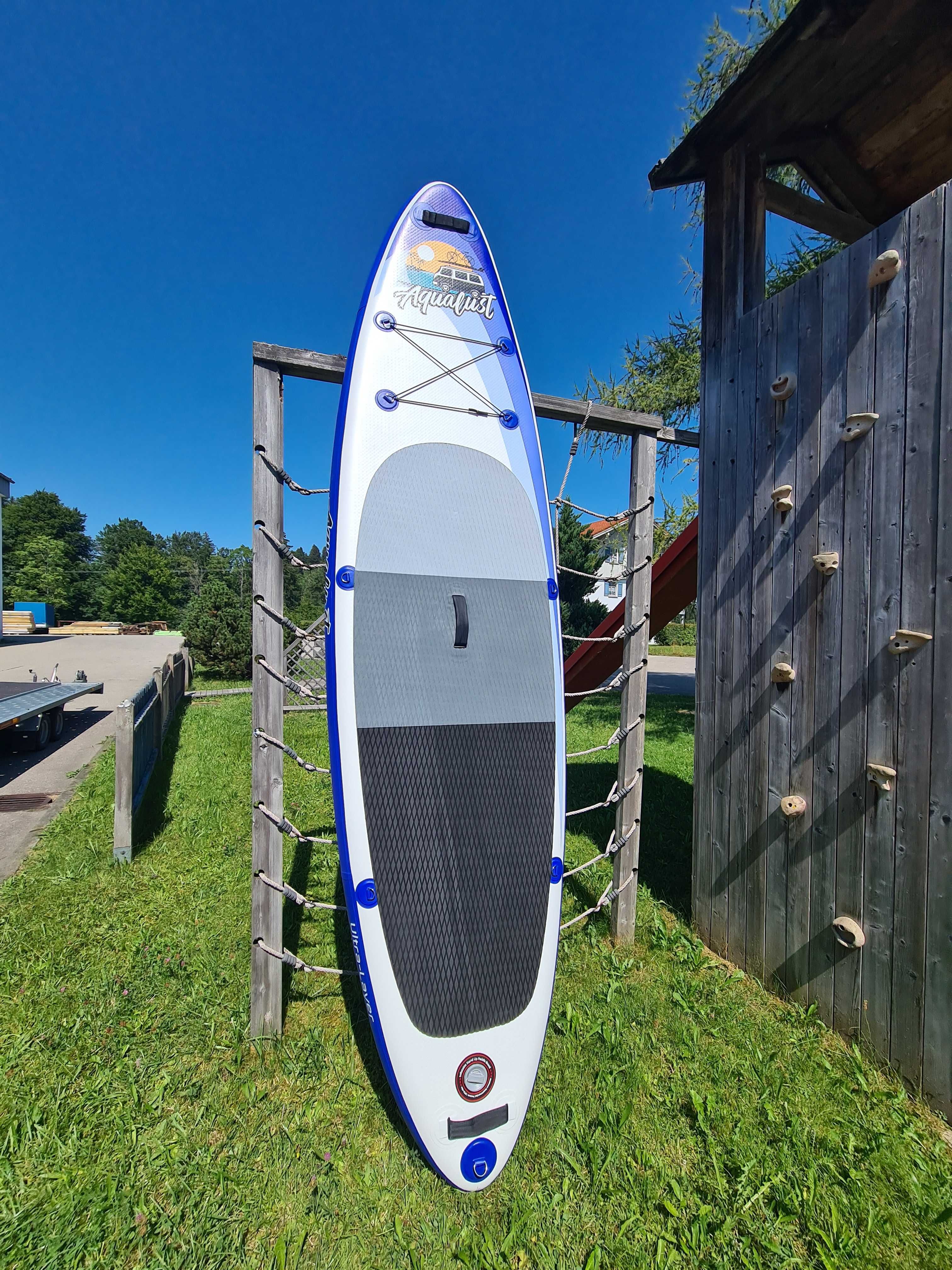 Борд Дошка САП доска SUP AQUALUST НОВАЯ 2 СЛОЯ 320 см. Board Paddle