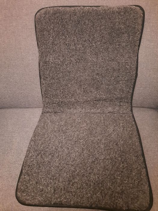 poduszka na krzesło fotel z owczej welny