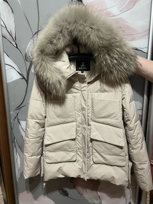 Зимова куртка натуральне хутро М