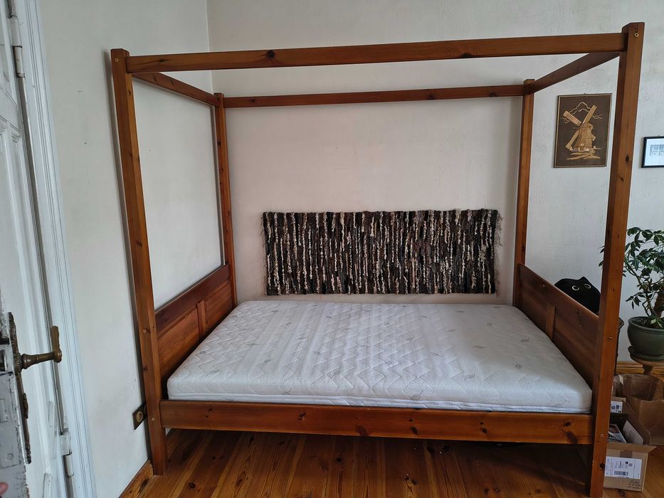 Łóżko drewniane 120x200