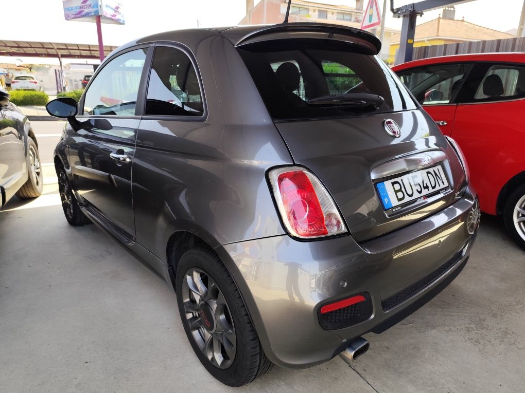 Fiat 500 1.2s Estofos Pele