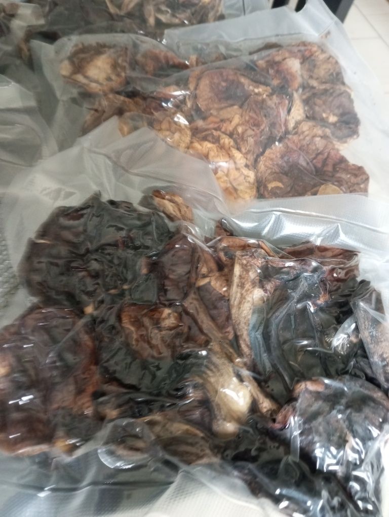 Grzyby Prawdziwki , Krawce maślaki pakowane hermetycznie