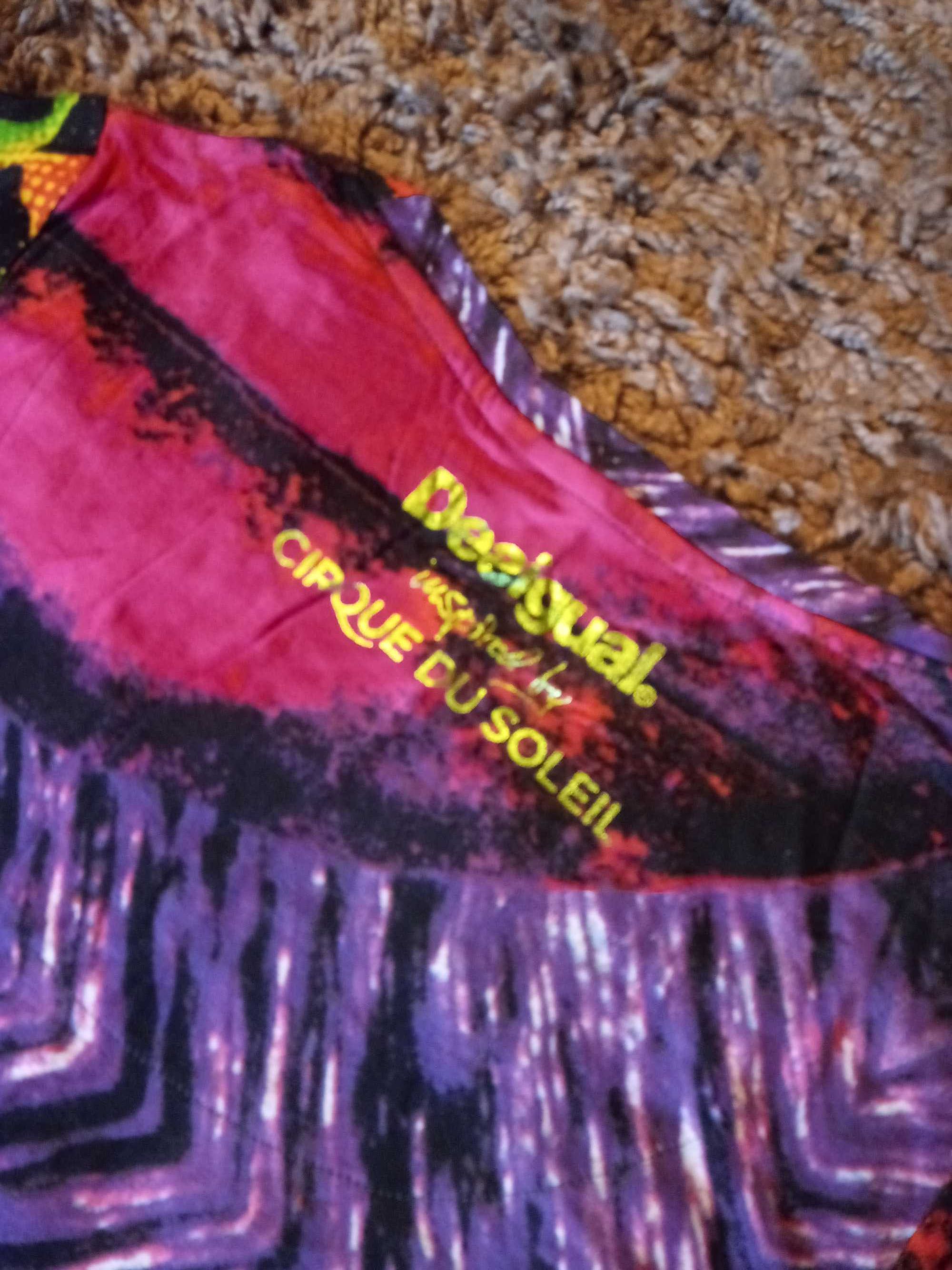 Kolorowa sukienka 36 Desigual