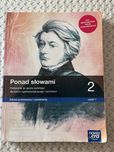 Podręcznik ponad słowami 2 część 1 język polski
