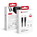 FORCELL F-ENERGY C391 kabel Typ C do Typ C PD QC4.0 5A 100W