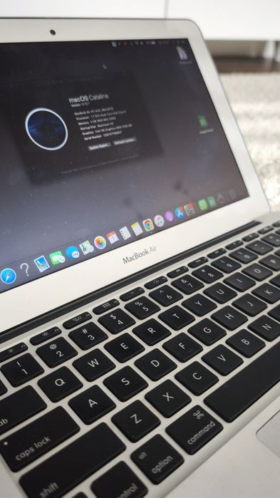 MacBook Air 11" (Mid 2012) – Core i5 1.7 GHz, 4 GB RAM, macOS Catalina64354259497474120