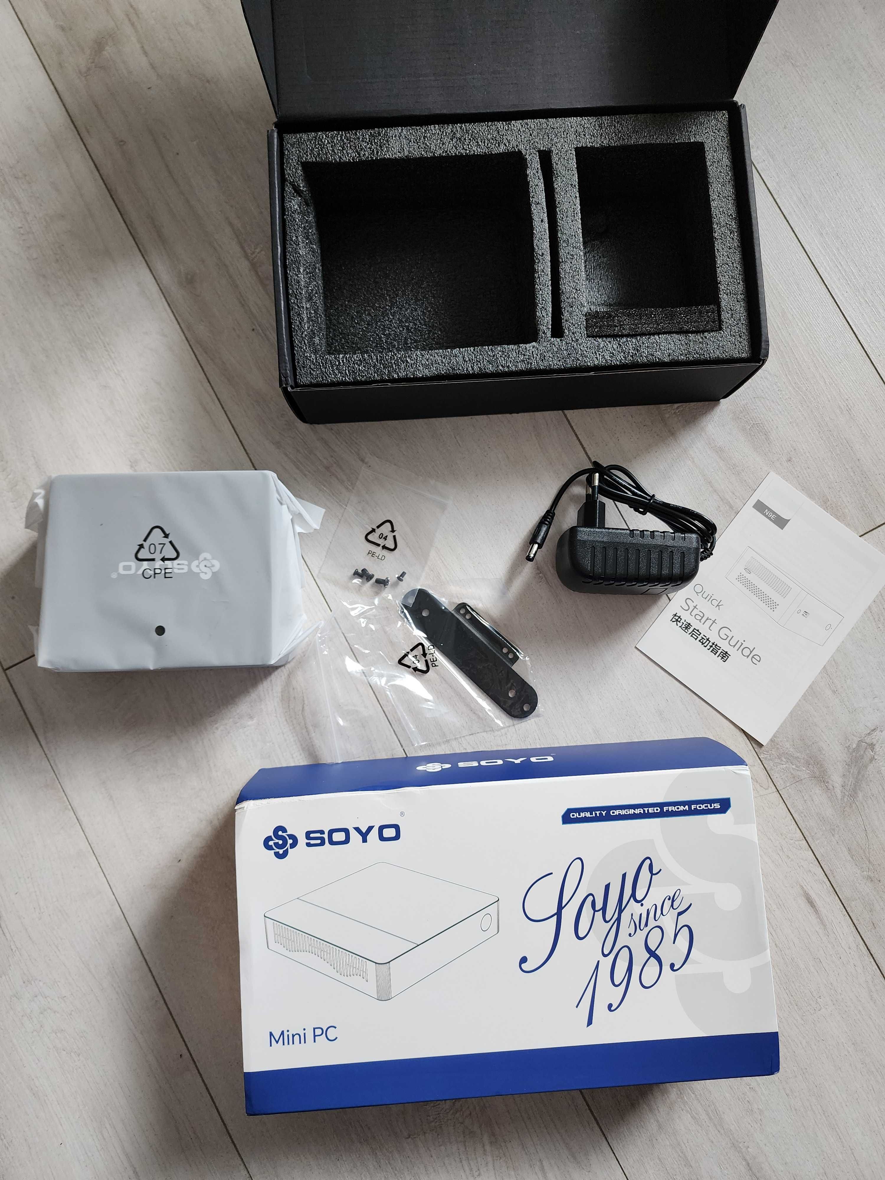 Міні-ПК SOYO M2 PLUS: 16 ГБ DDR4 512 ГБ SSD Intel N100 Новий