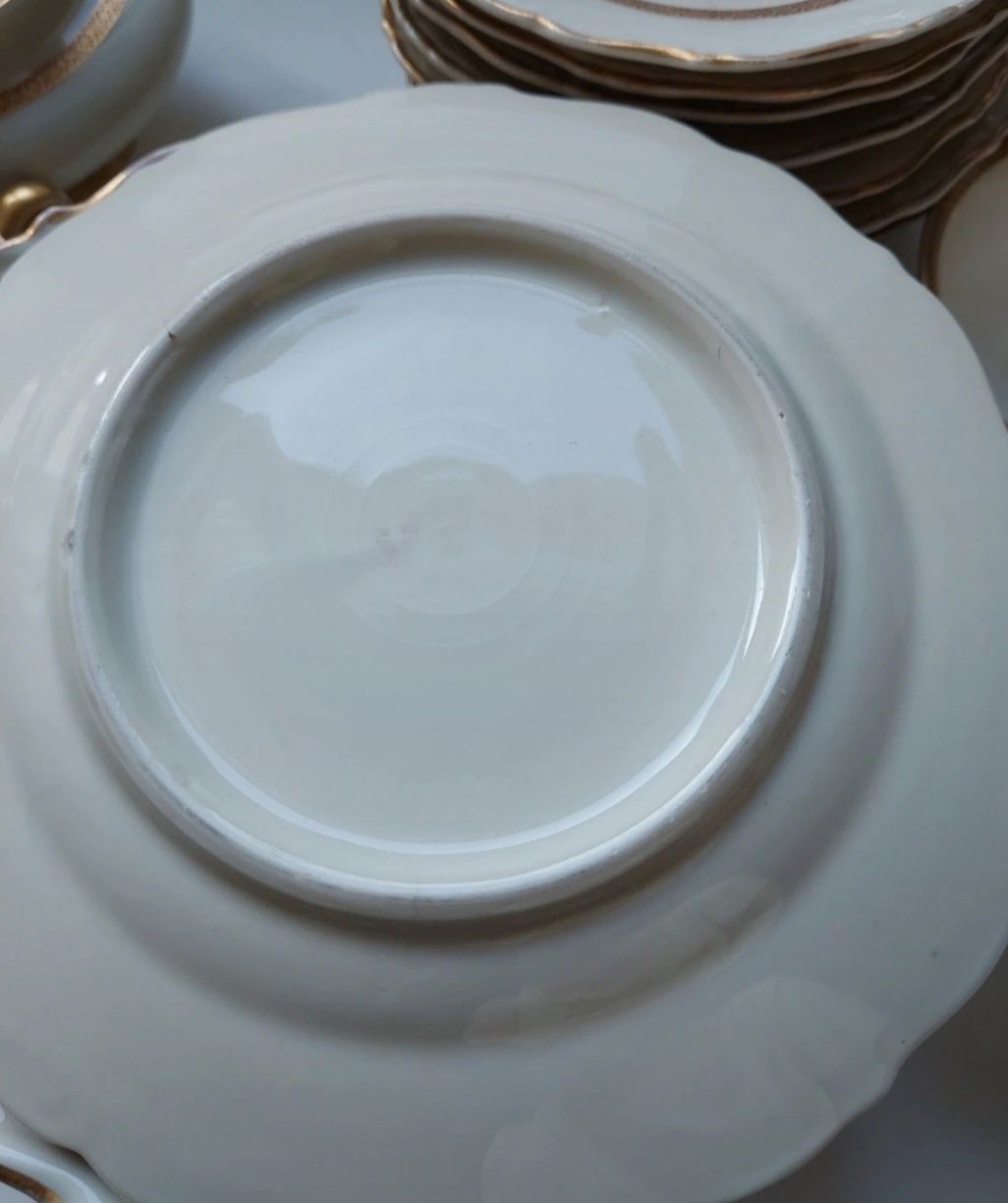 KP karlskrona,  trio  , zestaw śniadaniowy porcelana szwedzka