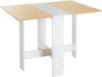 Mesa desdobrável com duas asas cozinha sala 103 x 76 x 73,5 cm - NOVA