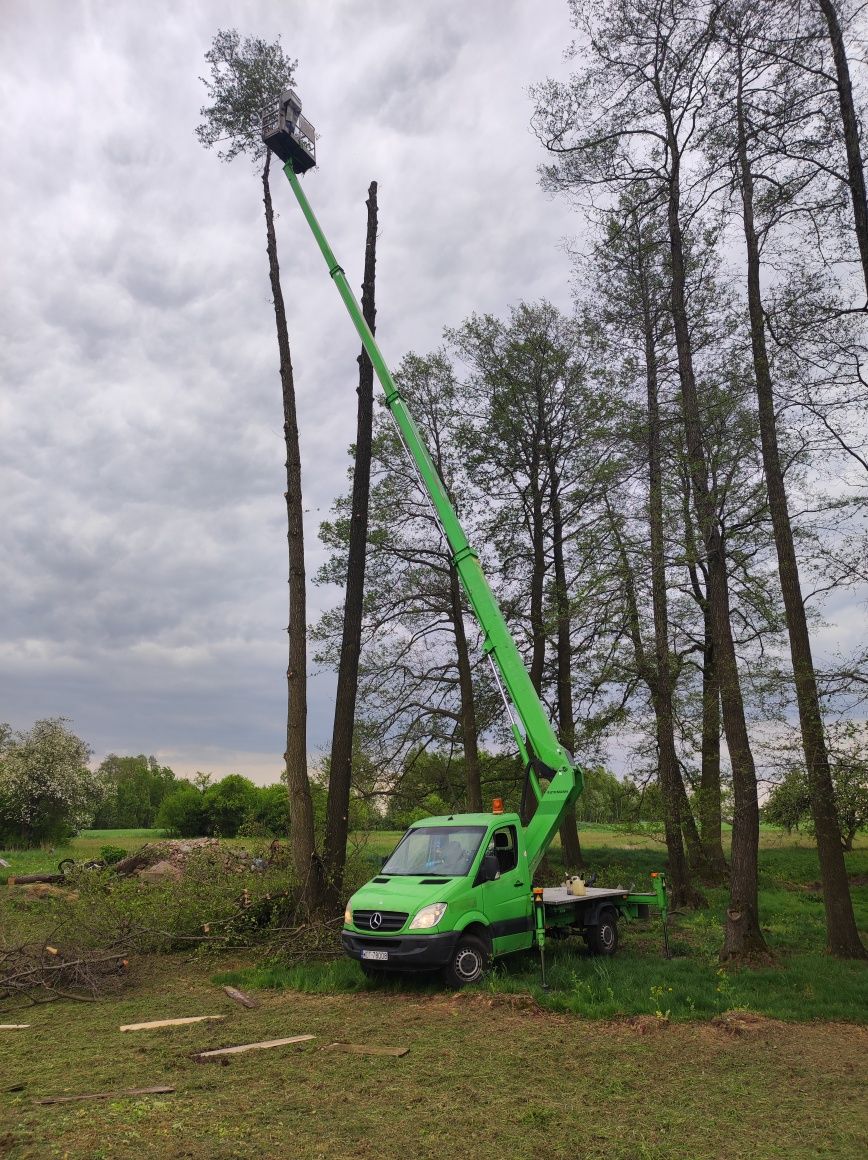 Wynajmę podnośnik koszowy, zwyżka, ruthmann, podnośnik na samochodzie