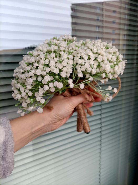 Bukiet gipsówka sztuczna