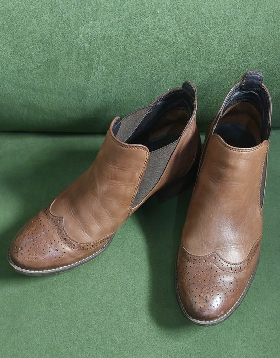 Челсі оксфорди козаки ковбойки Paul Green натуральна шкіра