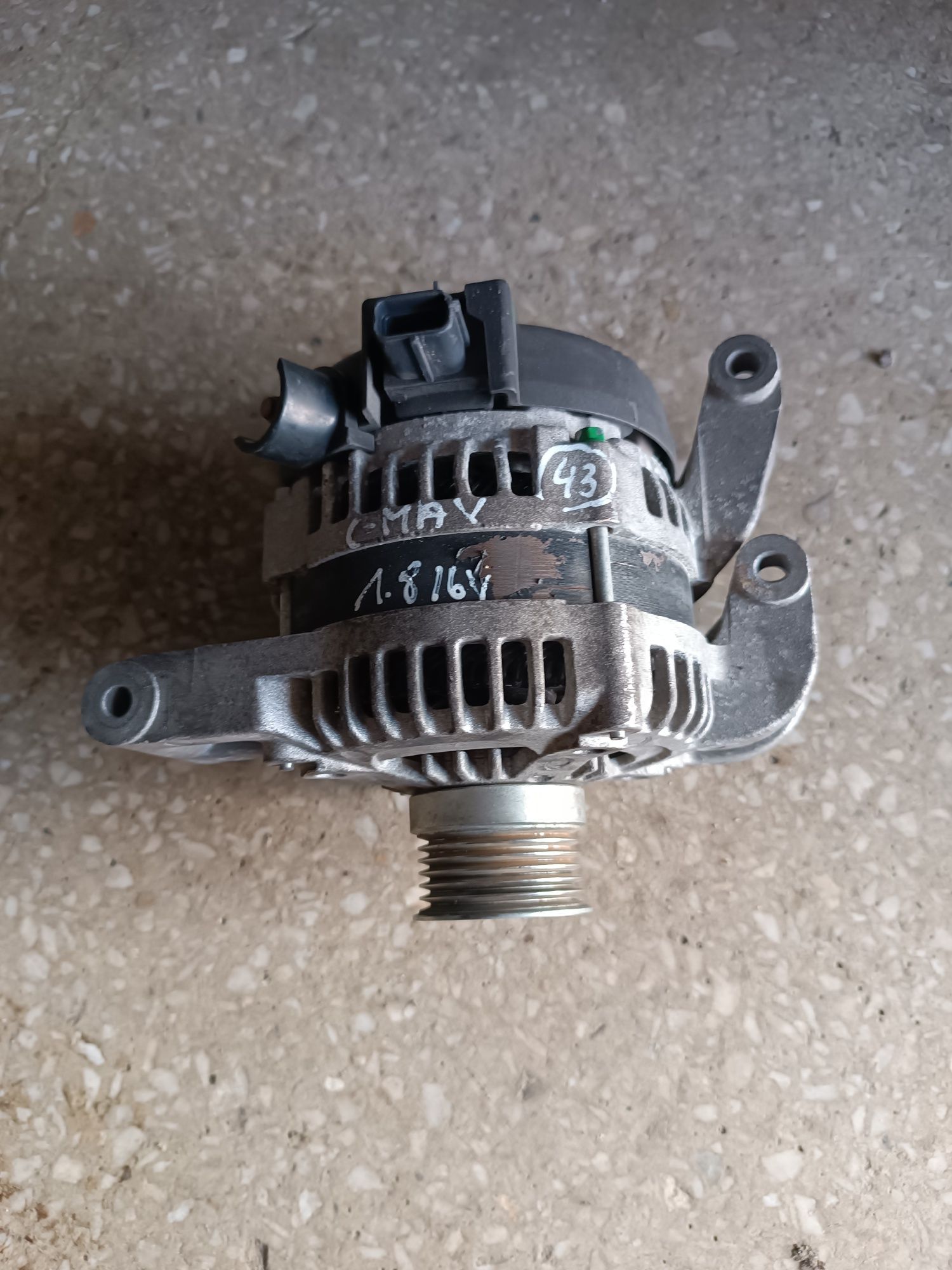 Alternator ford focus MK2 C-Max Volvo 1.8 16v 2.0 sztywne koło