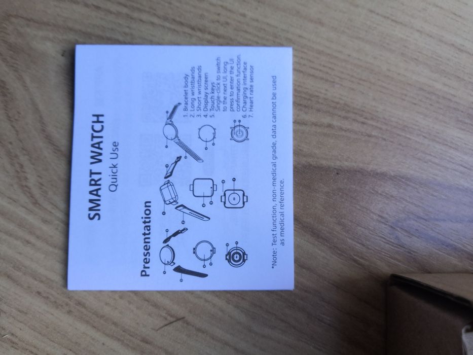 Zegarek Smart czarny