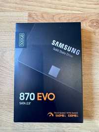 Dysk SSD Samsung 870 EVO 500GB 2,5" SATA III - Nowy, zaplombowany