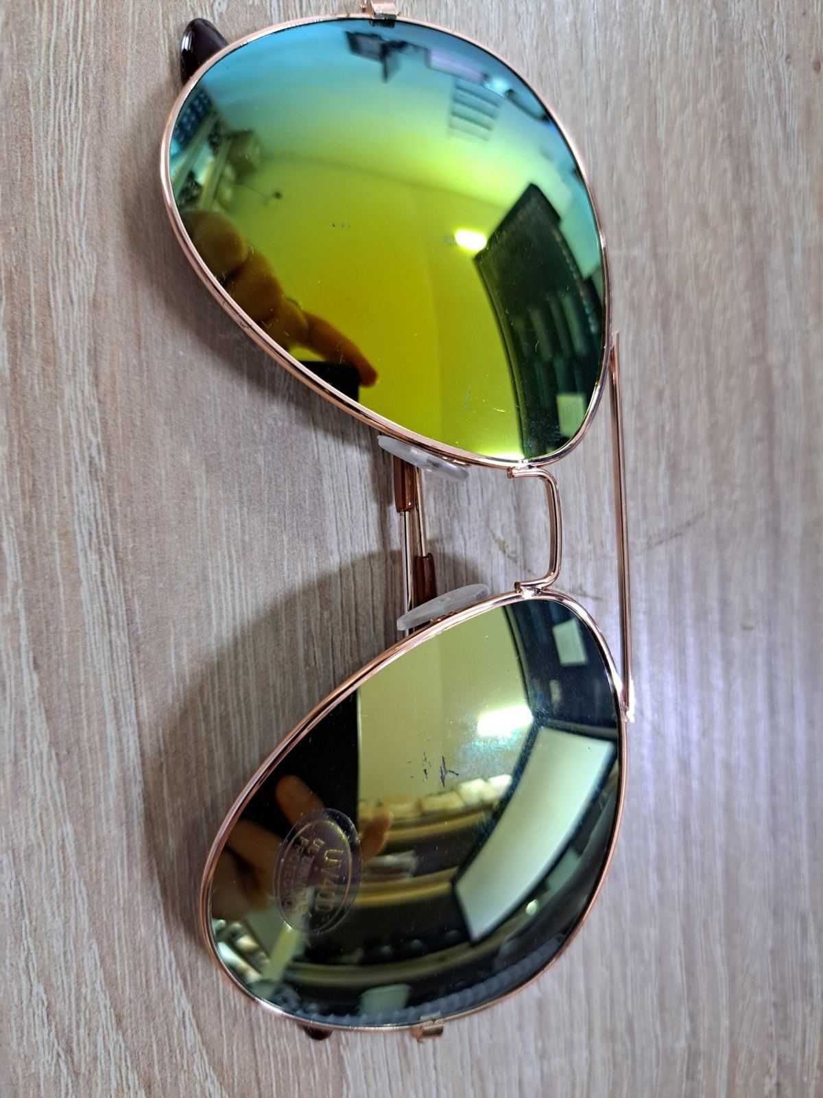 Окуляри краплі авіатори Aviator 3026 крапля бірюзові, 800грн.-10штук.