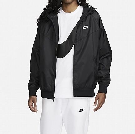 Базова футболка nike swoosh біла найк свуш подовжена унісекс