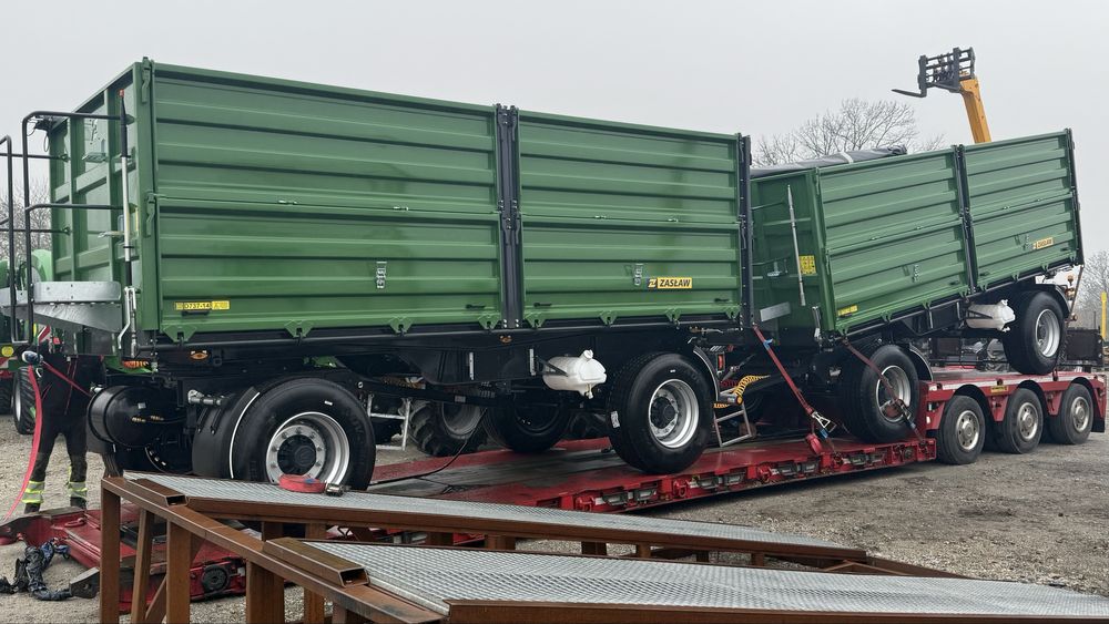 Przyczepa rolnicza ZASŁAW 14ton D-737AA-14 XL  2025r Dowóz
