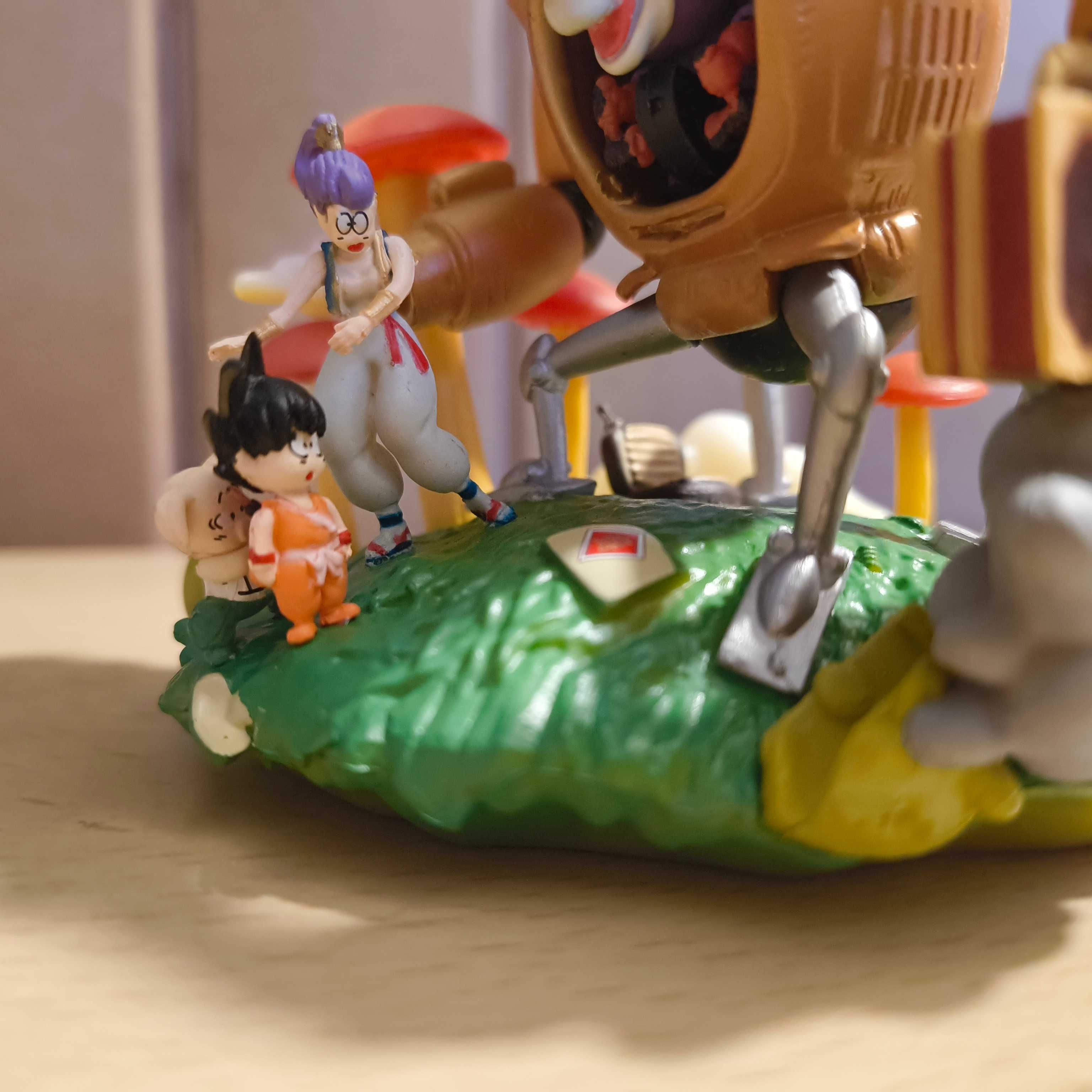Figura Shu Robot Son Goku Bulma Oolong Dragon Ball