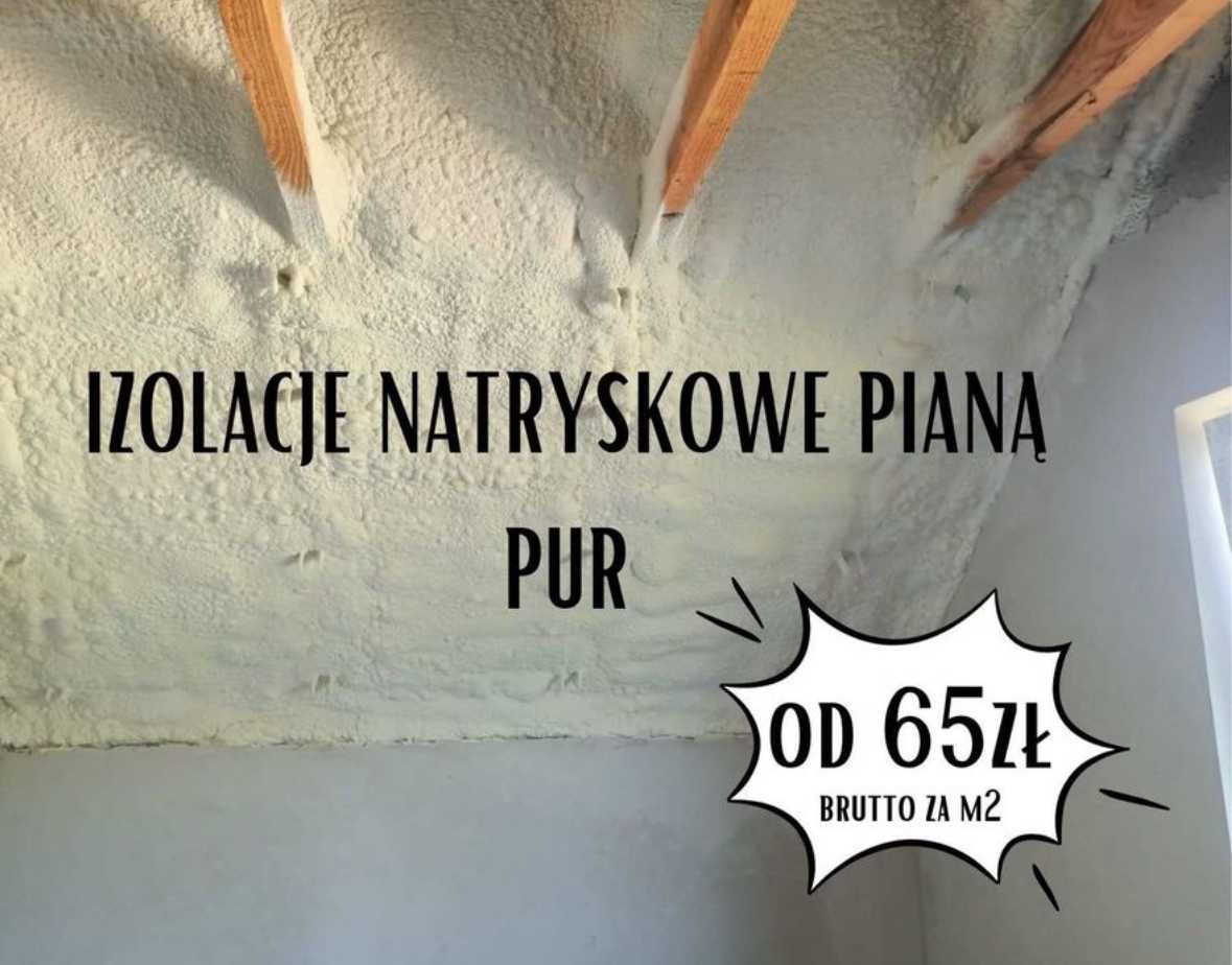 Ocieplanie pianką, piana pur, ocieplanie piana pur, ocieplenie pianą