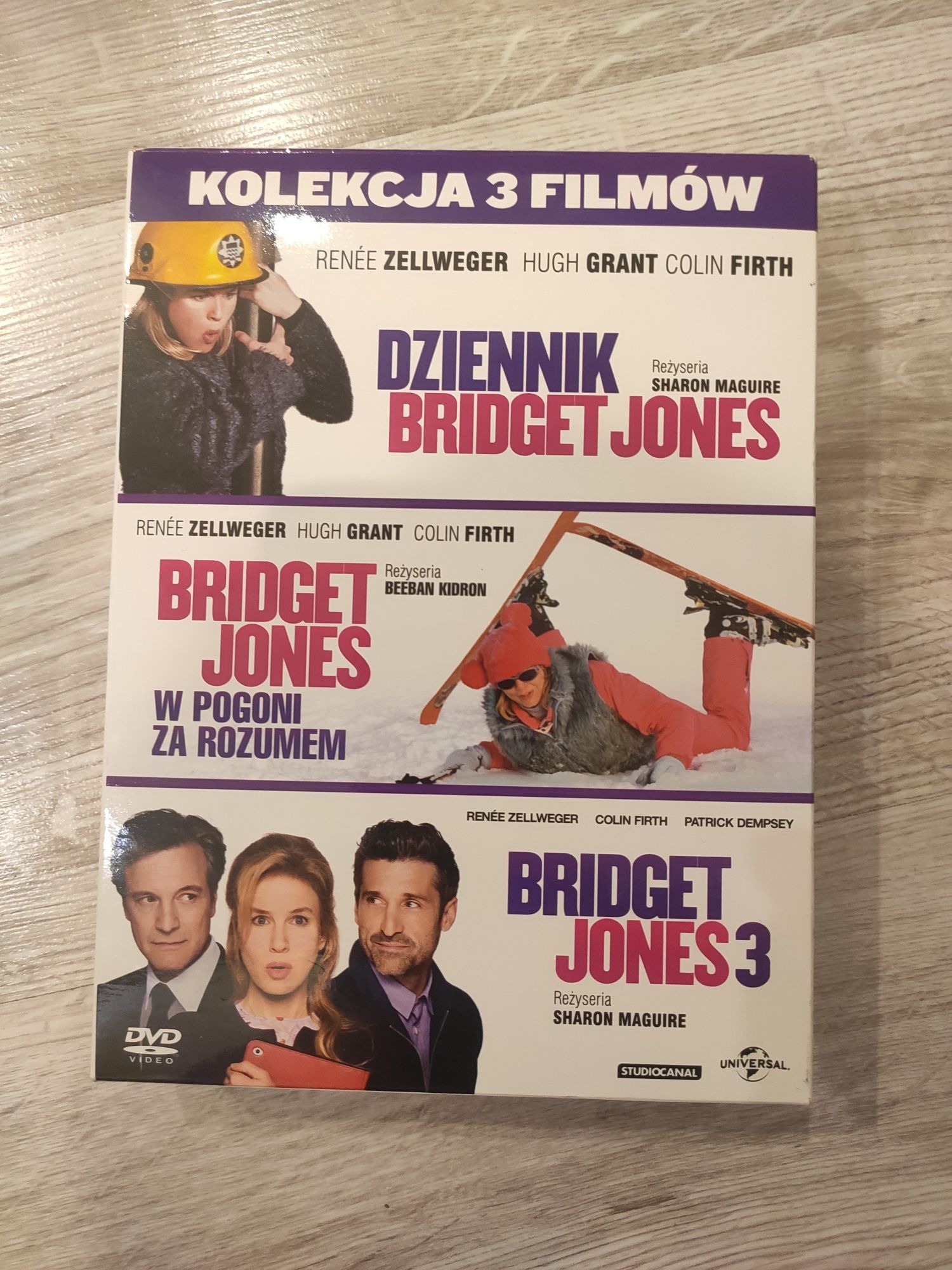 Kolekcja 3 filmów "Dziennik Bridget Jones"
