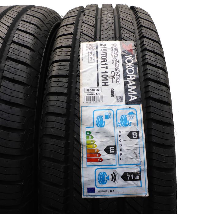 Opony 215/70/17 Yokohama 215/70R17 101H CV Letnie M+S 2021 Nieużywane