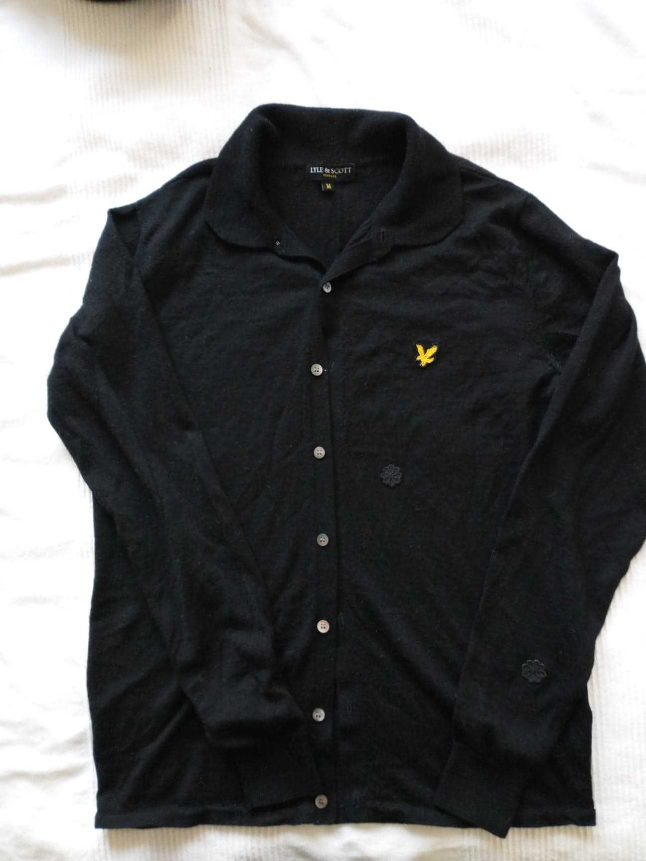 kardigan Lyle & Scott R,M 100% merino