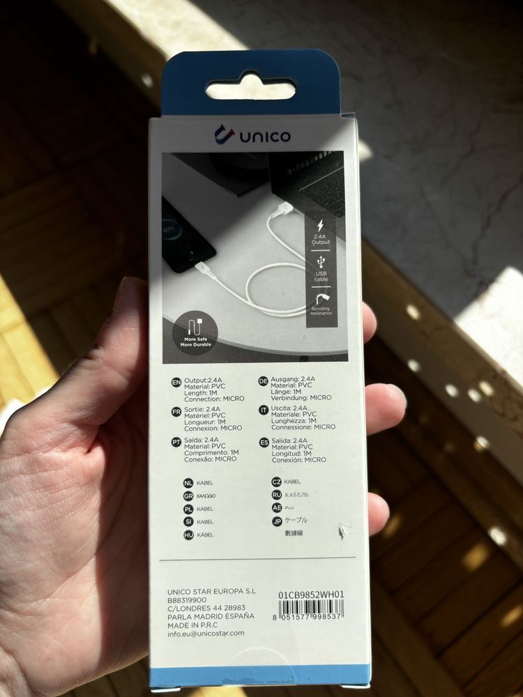 SPRZEDAŻ Kable Ładowarki micro USB typ c