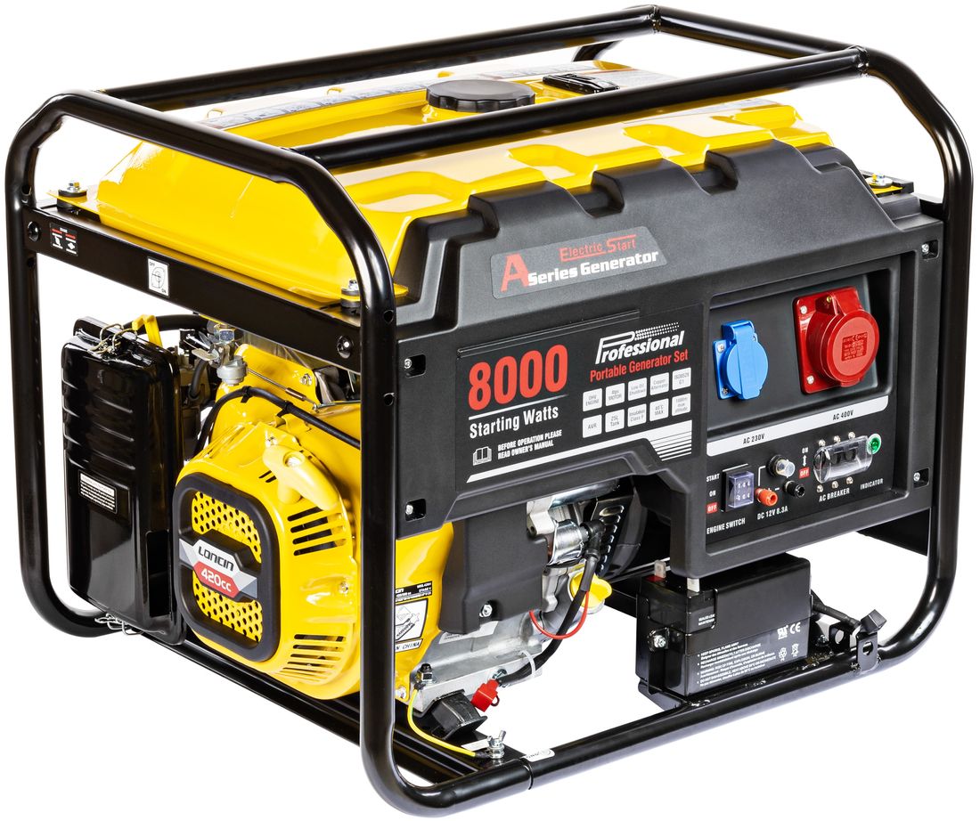 Loncin Lc8000D-As Mocny Agregat Generator Prądotwórczy 230V 400V Avr