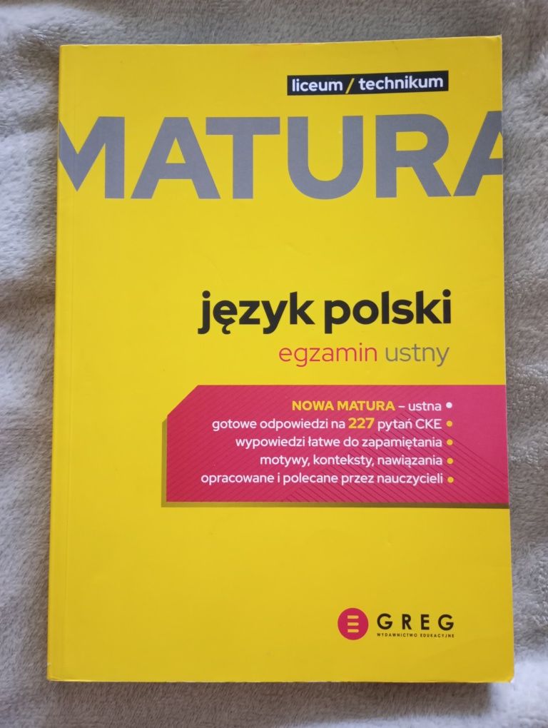 Greg matura ustna język polski