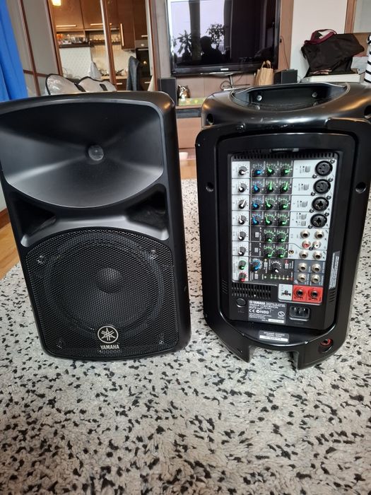 Kolumny YAMAHA STAGEPAS 400i z mikserem + GRATIS