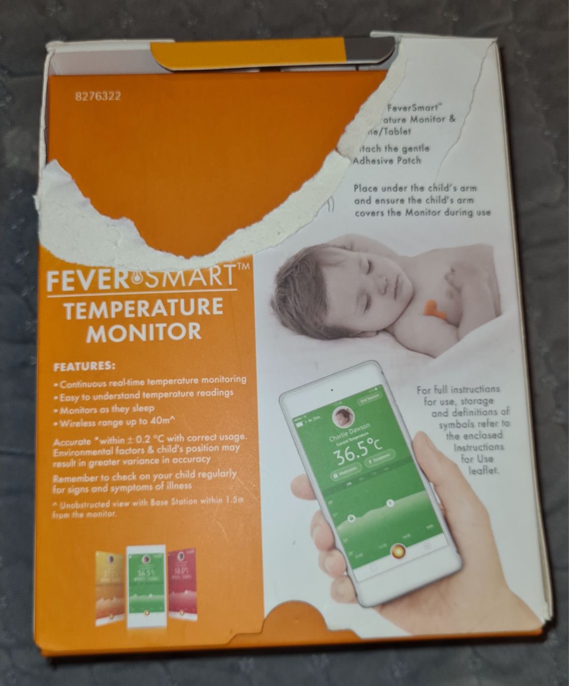 Termometr dla dzieci Nurofen Smart Bluetooth