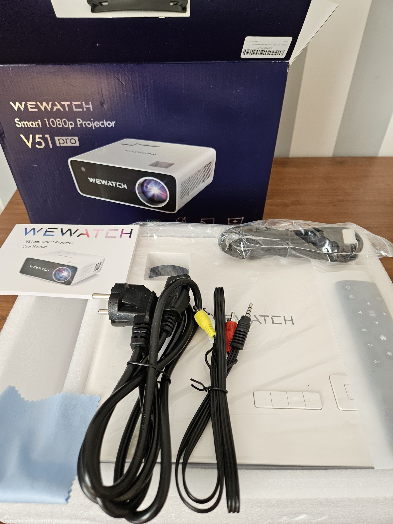 Projektor 4K Wewatch smart V51 PRO
