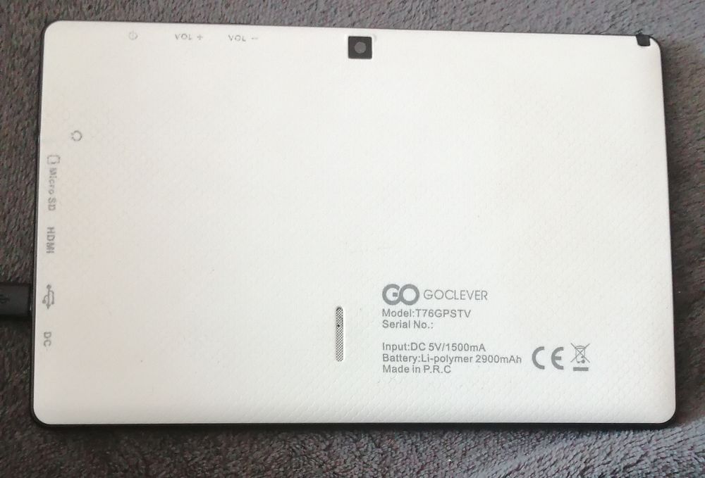 Tablet Goclever 7 "GPS TV+gratis.
