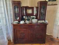 Zabytkowy kredens art déco z lat 20./30. XX wieku – oryginał