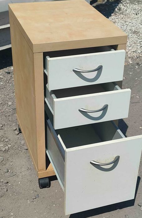 Koplar_ 60x42x55_Jasny Buk/ Biały_Tanio_Okazja