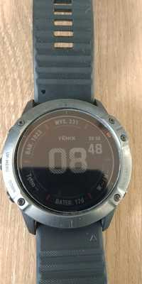 Garmin fenix 6x pro solar niespelna roczny, gwarancja, dodatki