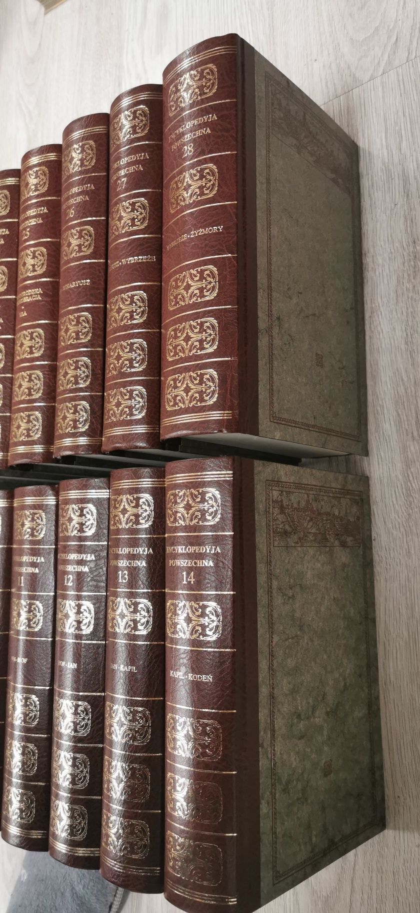 Encyklopedia Reprint 1859- 1868 Encyklopedyja Powszechna ORGELBRANDA T