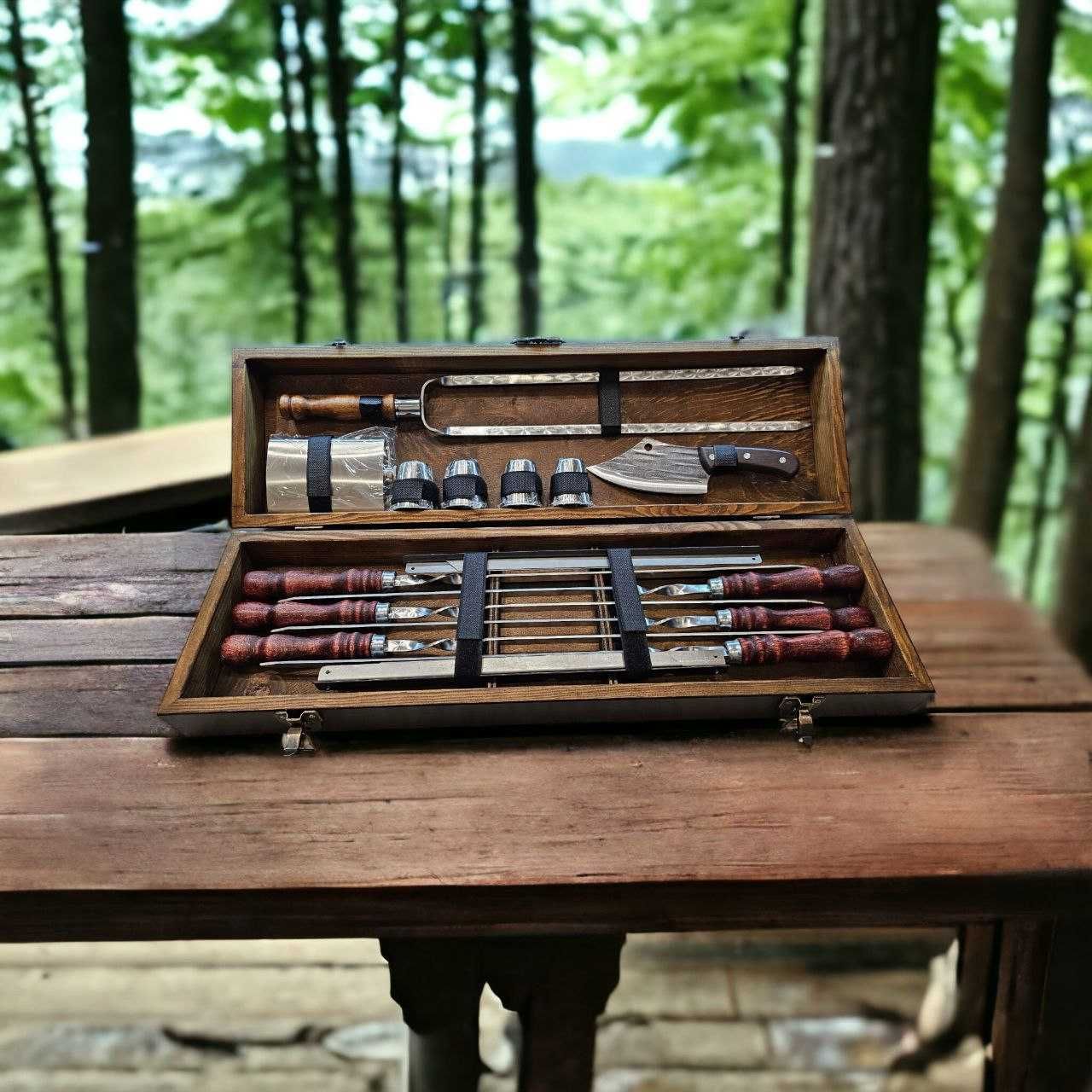 Подарунковий набір шампурів  GRILL