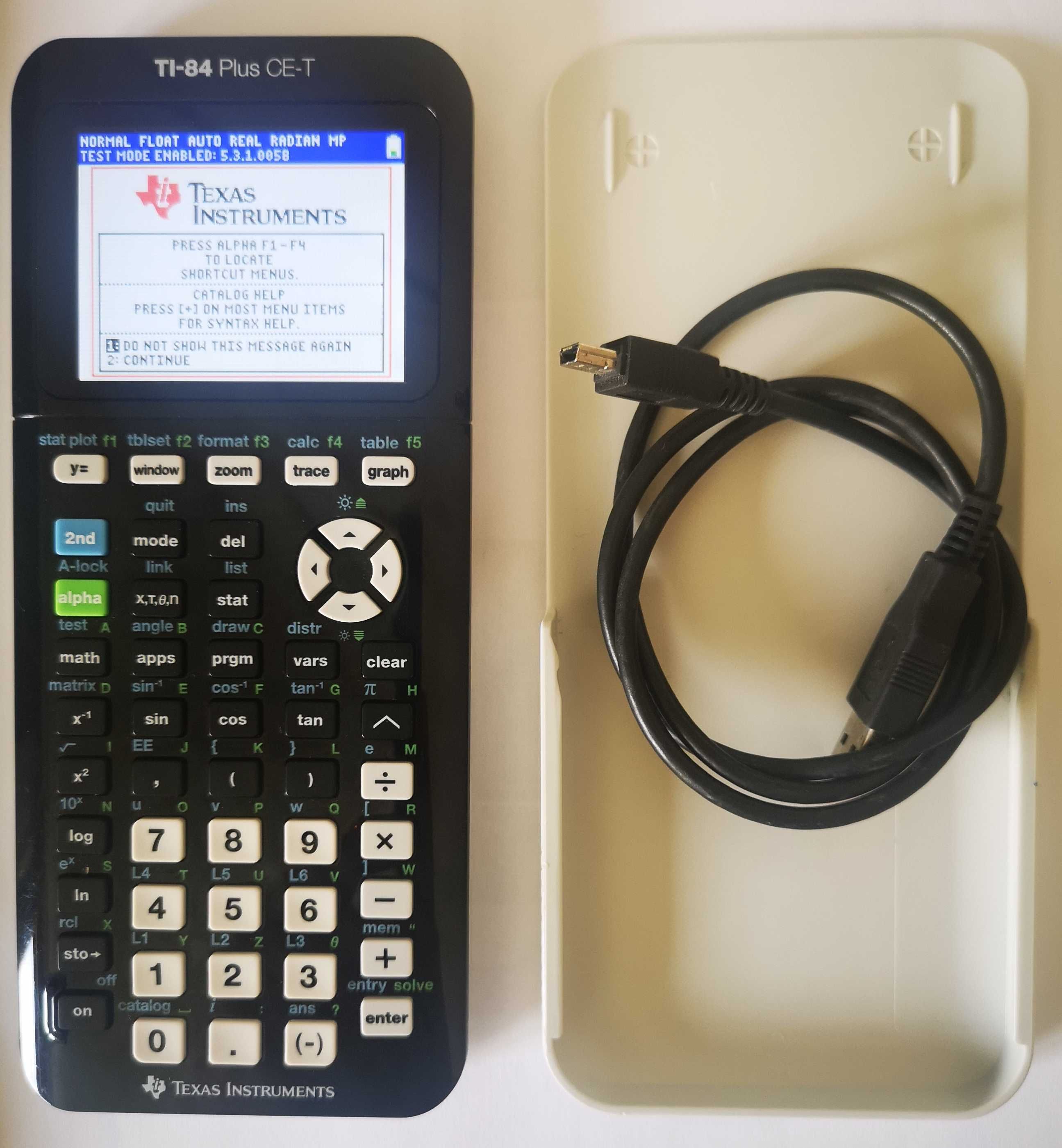Maquina de calcular gráfica TI-84 Plus CE-T