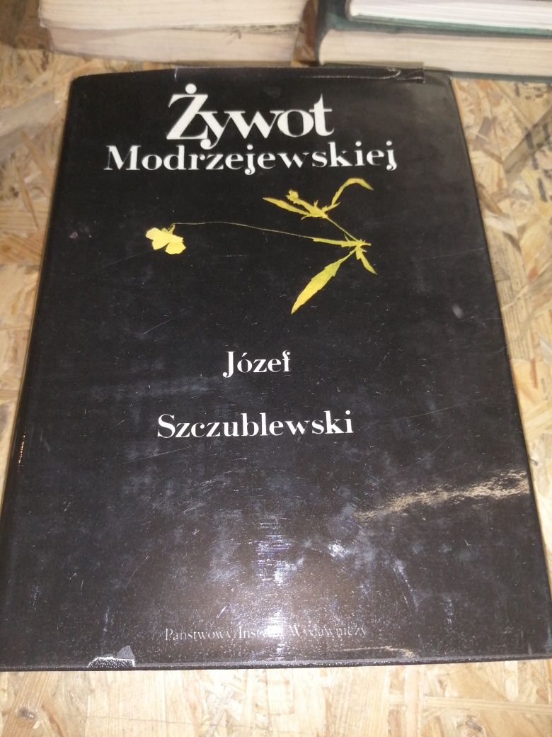 Żywot Modrzejewskiej Szczublewski PRL kolekcja