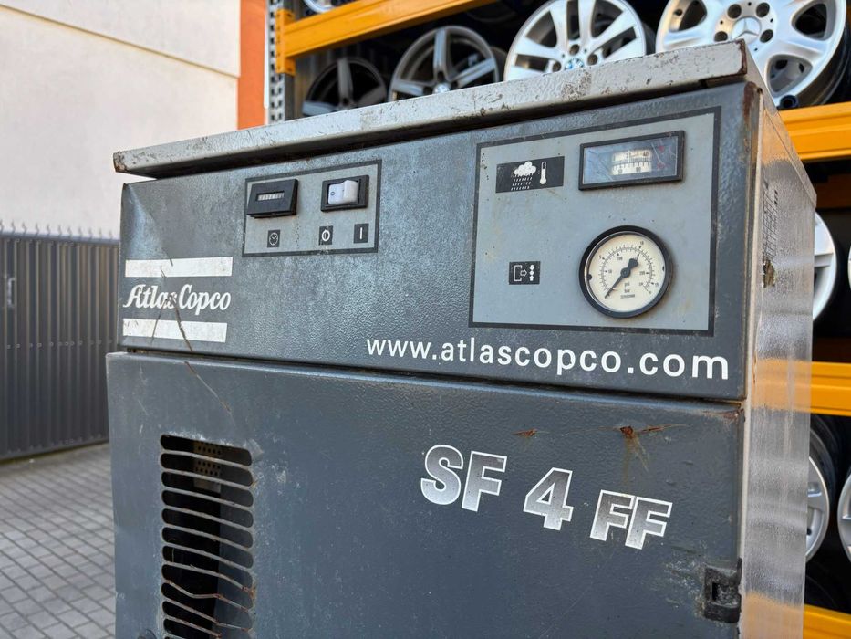 2X Kompresor Śrubowy Sprężarka BEZOLEJOWA ATLAS COPCO SF 4 FF SF4