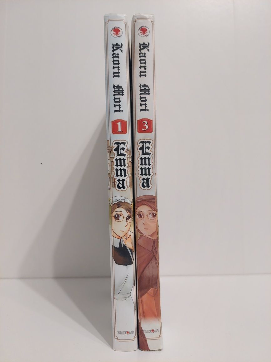 Manga Emma 1 i 3 Studio JG